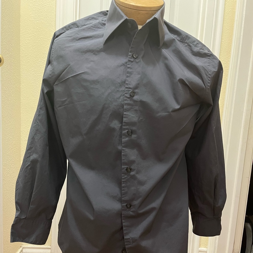 Grey Perry Ellis dress shirt 16 32/33